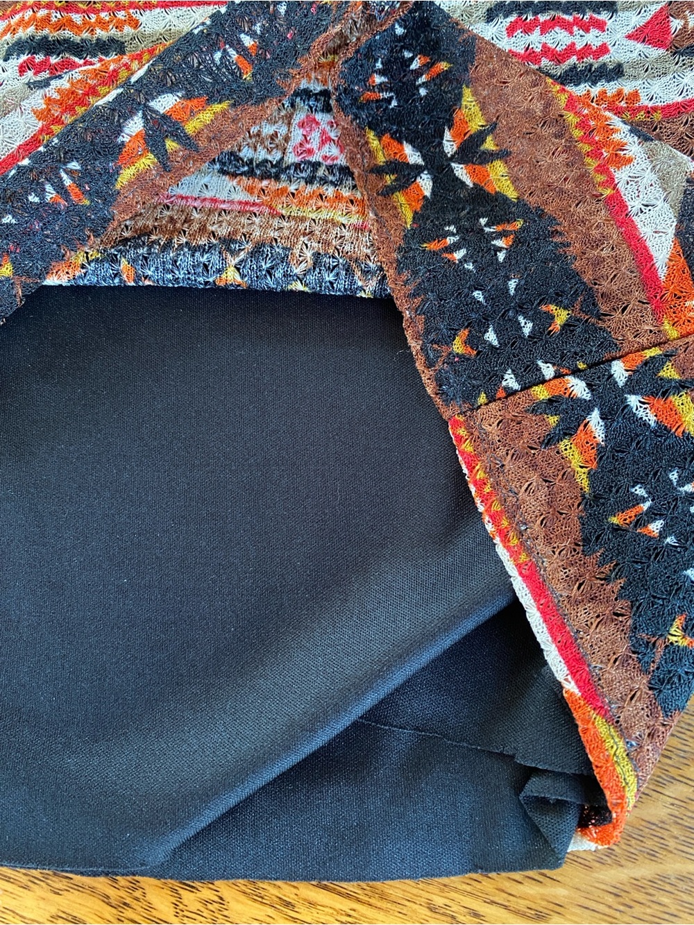 Festival Aztec Mini Skirt - Multicolor - Picture 8 of 8
